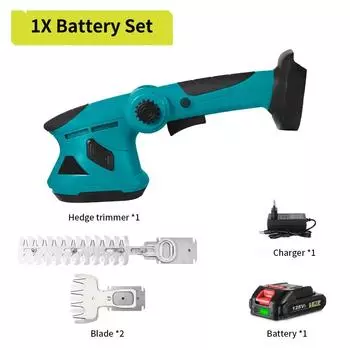 20000 об/мин 2 в 1 электрический кусторез аккумуляторная портативная газонокосилка бытовые прополка кустарников садовые электроинструменты