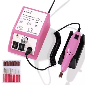 20000 об/мин, электрическая фреза для маникюра, набор фрез для гель-лака, профессиональный маникюрный инструмент, оборудование для салона EU Plug