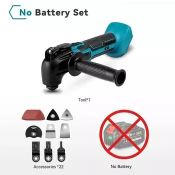 20000PM беспроводной многофункциональный осциллирующий инструмент 6 уровней вибрации деревообрабатывающий инструмент электрический декоративный триммер
