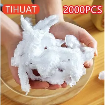 2000/1000/500/100/50/20/10 шт. Многоразовые прочные чехлы для хранения продуктов. Эластичные сохраняют свежесть продуктов. 100pcs