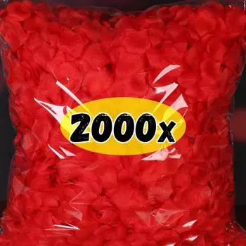 2000/100 шт. искусственные лепестки роз, красочные имитационные шелковые лепестки роз для романтического украшения на день святого валентина, свадьбу, вечеринку 100pcs