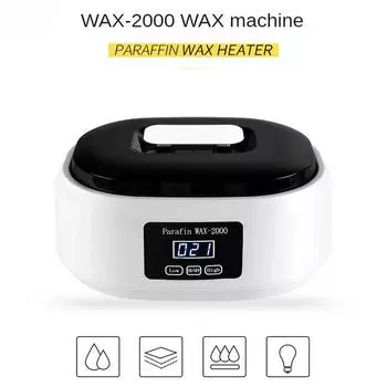 2000 мл нагреватель воска машина электрический нагреватель воска с ЖК-дисплеем для удаления волос на теле нагреватель парафина салон красоты спа уход за кожей воск машина