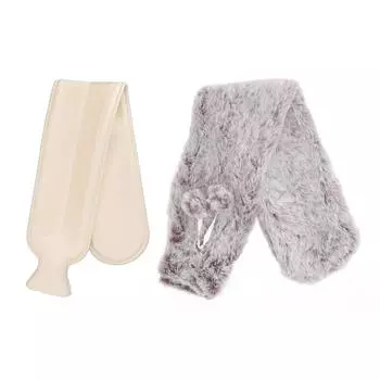 2000 мл ручная грелка для воды взрывозащищенная резиновая плюшевая грелка для зимы