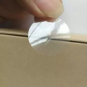 2000 Печать Подарочная Печать Прозрачная Круглая Коммерческая Печать Конверт 30 мм (Нанайрокан) куски!