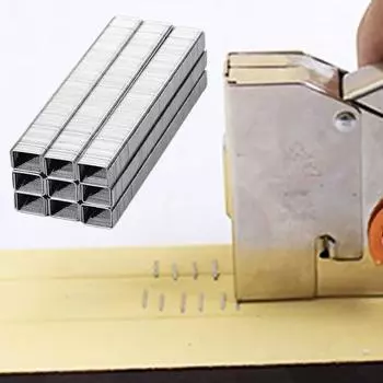 2000 шт. 10x8 мм U-образные скобы в штучной упаковке 1008F сверхмощный ручной степлер дверные скобы для ремонта дома