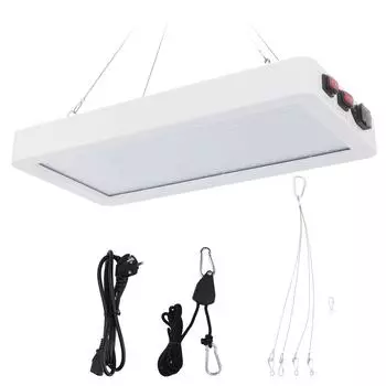 2000 Вт светодиодный светильник полного спектра для выращивания растений с двумя переключателями и 3 передачами для комнатных растений
