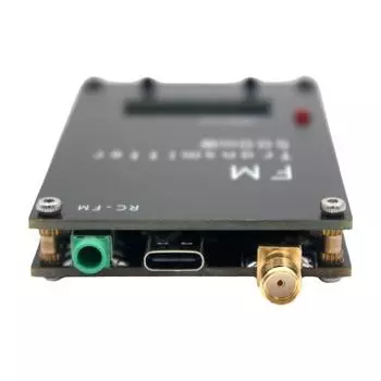 2000M FM-передатчик 500 мВт стерео USB Type C порт светодиодный цифровой дисплей для DSP радиовещания кампусная радиостанция F2G1