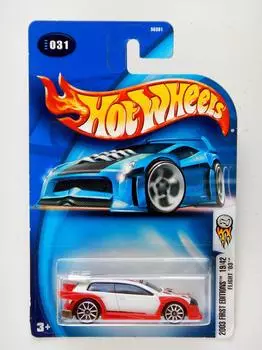 2003 First Editions Flight 03 Solid Red Collectible Collectible Car Mattel Hot Wheels -#19 #2003-31