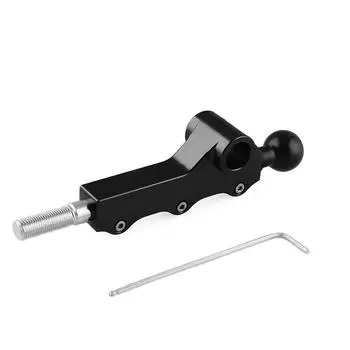 2008-2013 for Subaru WRX Manual Gear Adjustable Short Height Throw Shifter Aluminum Gear Shift Knob Car Accessories чёрный