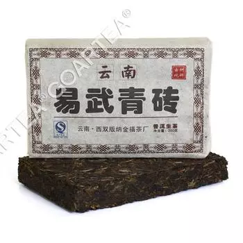 2008 год, 250 г, Верховный Юньнань Иу, древнее дерево, пуэр, пуэр, кирпичный сырой чай