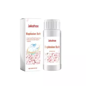 200-100 г цветочная активная кислородная соль для стирки одежды, удаление пятен, стойкий аромат, мягкая защитная одежда