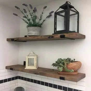 200/250/300MM кронштейн для полки, полка на стене, прочная настенная полка для спальни 250mm-Style A