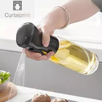 200/300/500 мл распылитель масла для барбекю, кулинария, распылитель оливкового масла, кухонный спрей для масла для выпечки, пустая бутылка, бутылка для уксуса, дозатор масла 200ml белый