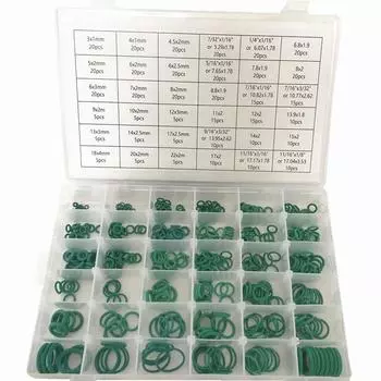 200/420 шт. Медная травильная обработка автозапчастей плоская уплотнительная прокладка O-типа прокладка коробка red and blue sealing glaze screwdriver 4-piece set