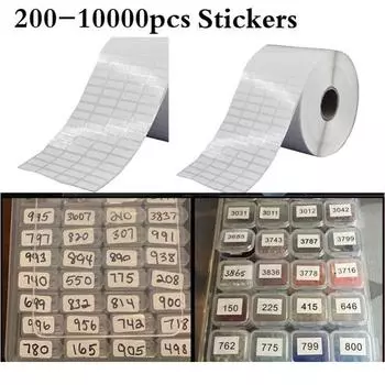 200-700 шт. Наклейки Алмазная классификация Хранение Различение Этикетки Наклейки Алмазная живопись Аксессуары Инструменты для вышивки 200pcs