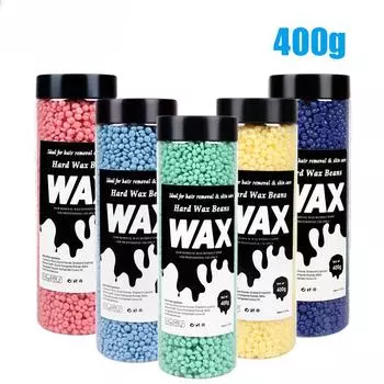 200 г/400 г нагревательная машина для удаления волос, плавильный горшок для воска, твердые восковые бобы, горячая пленка, безболезненные депилированные восковые бусины