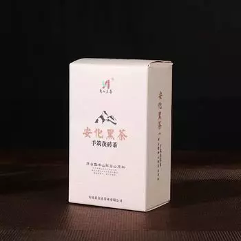 200 г Темный чай Аньхуа Кирпич Фучжуанча Хунань Черный чай Органический темный чай ручной работы