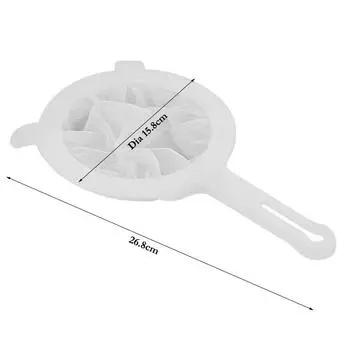 200 меш кухонный фильтр сетчатый фильтр сито пищевой фильтр нейлоновый сетчатый фильтр ложка соевое молоко сито йогурт кухонные гаджеты