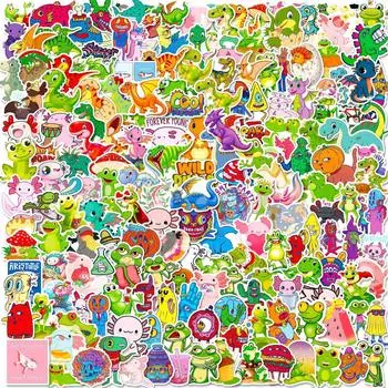200 Mix And Match Animal Stickers Dinosaur Salamander Frog Monster Cartoon Collection Children S Stickers