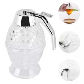 200 мл большой емкости ромбовидный дозатор меда многофункциональный флакон для масла дозаторы уксуса и соуса кухонный инструмент