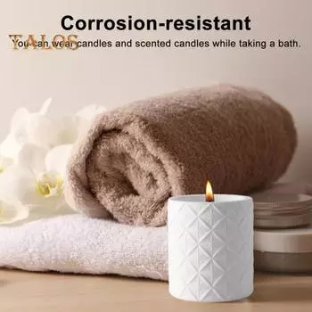 200 мл Контейнер для ароматерапии Белый держатель для свечей Ароматерапия Украшение дома Устойчивая к коррозии банка для ароматерапии A