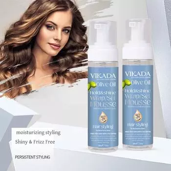 200 мл пена-воск для увлажнения и придания пышности мужским и женским геля для укладки волос для стойкого и эффективного создания красивых и красивых волос 200ml