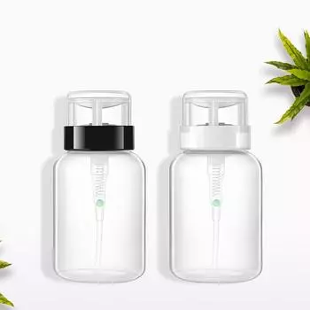 200 мл спиртовой дозатор для геля для снятия ногтей, УФ-пустая бутылочка с насосом No Letter чёрный