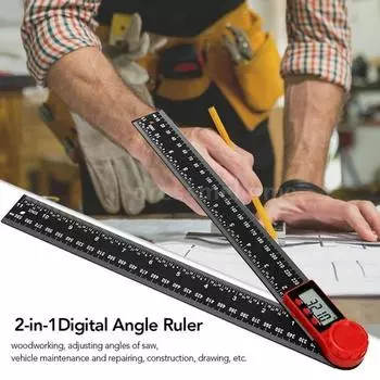 200 мм цифровой дисплей инклинометр угол цифровой электронный гониометр транспортир угол детектор 1pcs