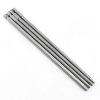 200 мм Твердая и длинная электрическая отвертка S2 Набор шестигранных бит Шестигранная головка Шестигранный хвостовик Магнитная отвертка Биты Ручные инструменты