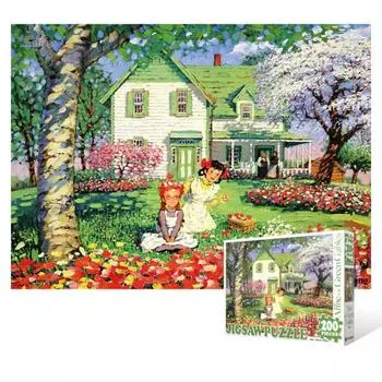 200-piece jigsaw puzzle / Anne of Green Gables - Flower Season (Over), popular Korean puzzle