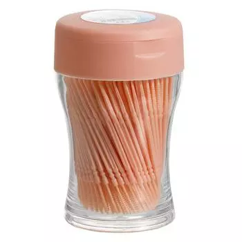 200 Pieces Double-headed Household Hotel Toothpicks for Cleaning Between Teeth 200 Pieces оранжевый
