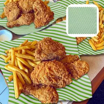 200 Sheets Food Wrapping Paper Striped Print Dry Waxed Deli Paper Oil Resistant Sandwich Paper Wraps Large Sandwich Paper Liners