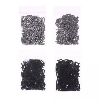 200 шт. 1,6*8 мм 1,7*8 мм нержавеющая сталь откидной дистанционный ключ лезвие фиксированный штифт автомобильный ключ железный брелок штифты 1.7*8MM серебряный