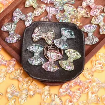 200 шт. 21,6*28,4 мм аксессуары для бисера бусины с отверстием бабочка для изготовления ожерелья и сережек акрил DIY