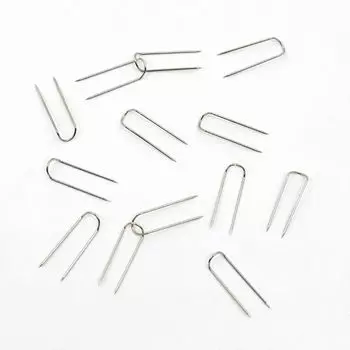 200 шт. 23 мм металлические U-образные булавки для квилтинга, прямые иглы для квилтинга, U-образные булавки для домашнего декора 23mm