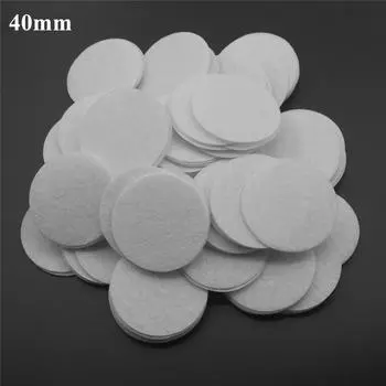 200 шт. 40/45/50 мм цветные нетканые круглые фетровые подушечки для высечки аппликаций для поделок своими руками аксессуары для волос с цветочной основой