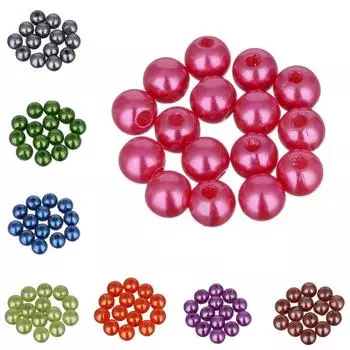 200 шт. 6 мм яркие карамельные цвета акриловые груши распорки свободные бусины изготовление ювелирных изделий света кофе