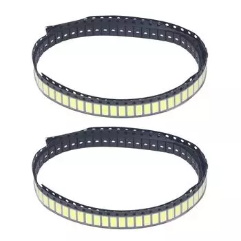 200 шт 7030 светодиодные лампы холодного белого цвета SMD для осветительного оборудования 6 В 1 Вт 800010000 К