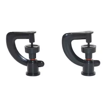 200 шт. 7,5 мм распылительные насадки с преломлением на 360 градусов, распылитель для полива и удаления пыли, насадка для спринклеров для орошения сада чёрный