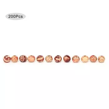 200 шт. 8 мм круглые деревянные бусины браслет одежда декоративные бусины DIY материал аксессуары