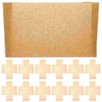 200 шт. Белая бумага для бургеров, круглая пищевая бумага, впитывающая масло, маслостойкая бумага, антипригарная пищевая бумага, здоровая для кухни