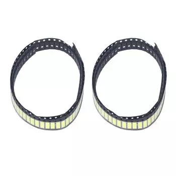 200 шт. белых 6 В SMD светодиодных шариков цветовой температуры 60006500 К для подсветки ЖК-телевизора