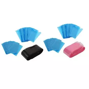 200 шт. Чехлы для ручек для тату-машины 100 шт. Чехлы для тату-моторов 100 шт. Чехлы для шнуров для тату-зажимов Pink Clip Cord Sleeves