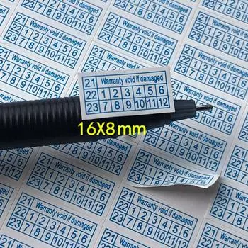 200 шт., гарантийная наклейка с защитой от повреждений, защитная наклейка, хрупкая печать 2020-2022 гг.