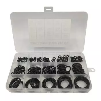200 шт., комплект уплотнительных колец, резиновые шайбы, уплотнители, набор резиновых прокладок, прокладки, комплект уплотнительных колец для сантехники