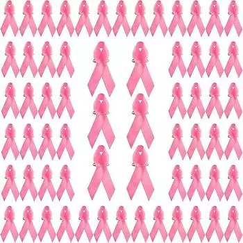 200 шт. Лента с английскими булавками, брошь с лентой для осведомленности о раке для вечеринок и мероприятий, одежда серый