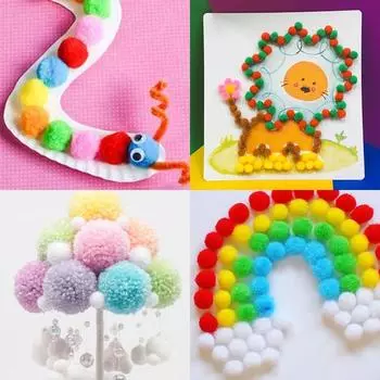 200 шт./лот 10-30 мм помпоны цвета конфеты меховые шарики красочные пушистые помпоны шарики меховые шарики для DIY украшения ручной работы детали A1