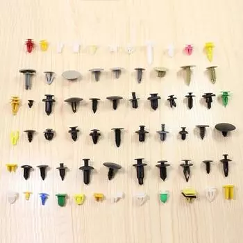 200 шт. маленькие заклепки для использования универсальных простых автомобильных пластиковых пластиковых заклепок для поездов, самолетов, грузовиков