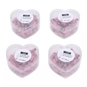 200 шт. Маленький размер шлифовальной ленты для ногтей, удаление омертвевшей кожи, шлифовальная лента для маникюра и педикюра