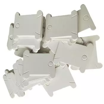 200 шт., намоточная машина для ниток, намоточная карта, держатель для инструментов «сделай сам», катушка 38X35mm белый